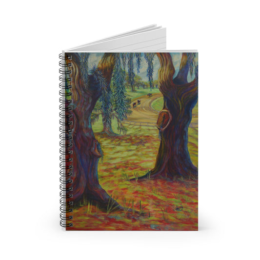 Nature-Themed Spiral Notebook for Journaling, Art Projects, Gifts, School Use, Eco-Friendly Design