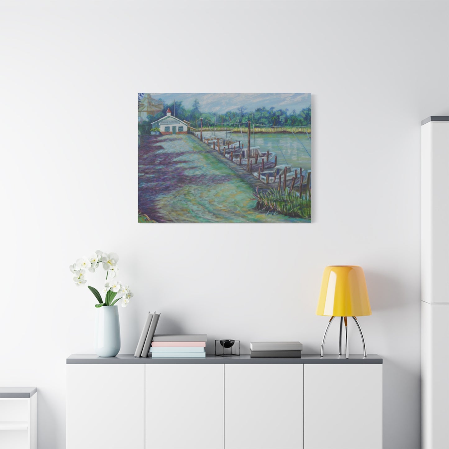 Scenic Wall Art, Canvas Print for Home Decor, Vibrant Landscape Art for Nature Lovers, Gifts for Housewarmings, Customizable Wall Decor