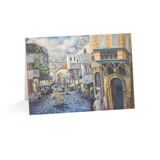 Scenic Germany Greeting Card - Cityscape Design, Birthday, Thank You, Encouragement, Blank Note Cards, Stationery Set