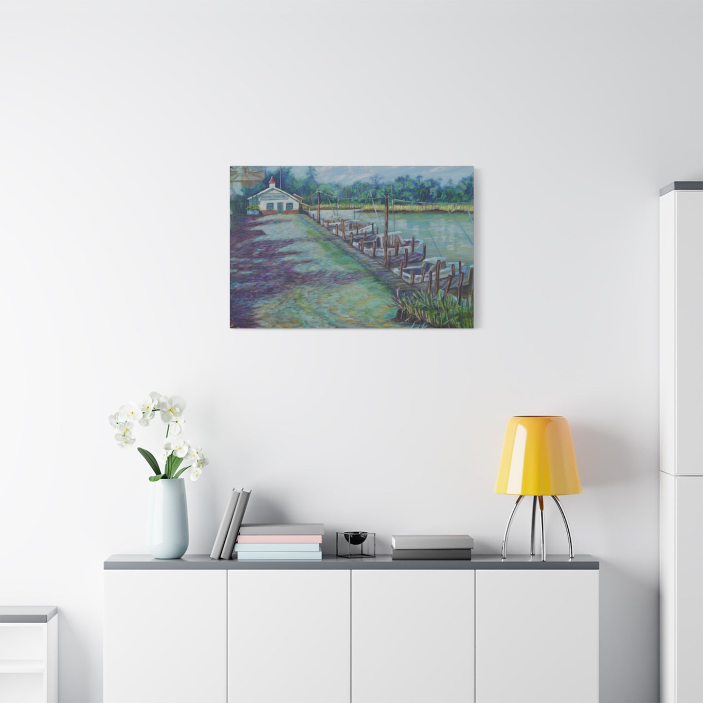 Scenic Wall Art, Canvas Print for Home Decor, Vibrant Landscape Art for Nature Lovers, Gifts for Housewarmings, Customizable Wall Decor