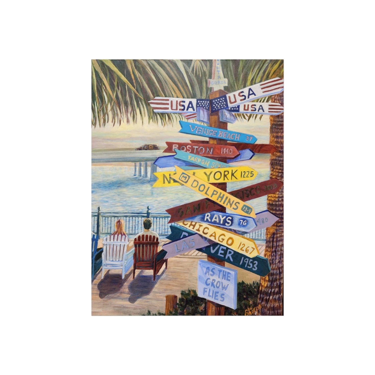 Coastal Destination Fine Art Poster, Beach Decor Print, Nautical Wall Art, Travel-themed Home Artwork, Gift for Travelers