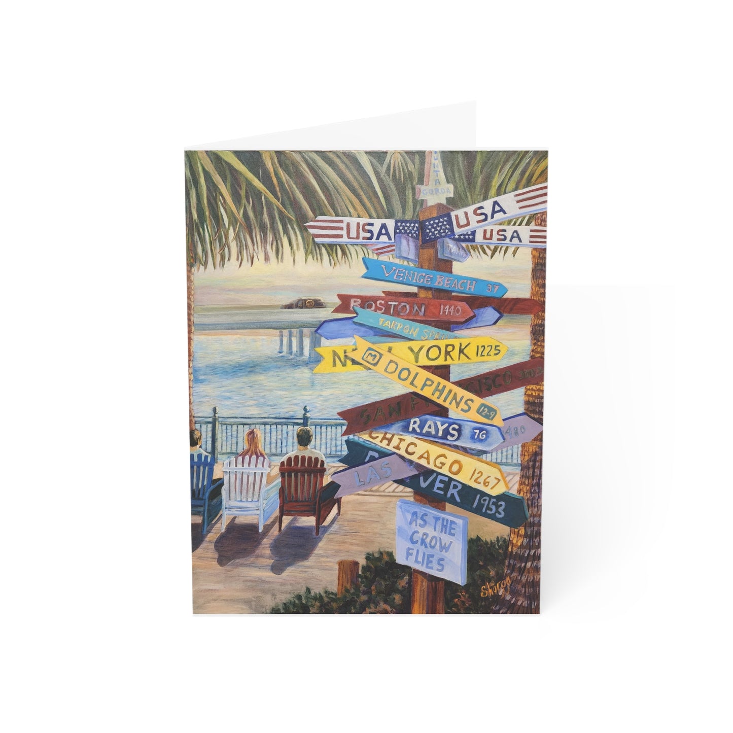 Beach Destination Greeting Cards Set, Tropical Vibes, Travel Theme Cards, Perfect for Vacations, Summer Events, 10, 30, 50pcs Packs
