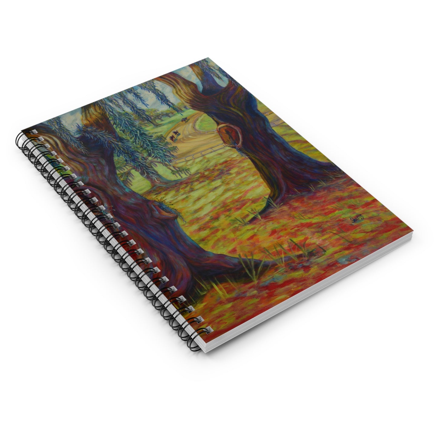 Nature-Themed Spiral Notebook for Journaling, Art Projects, Gifts, School Use, Eco-Friendly Design