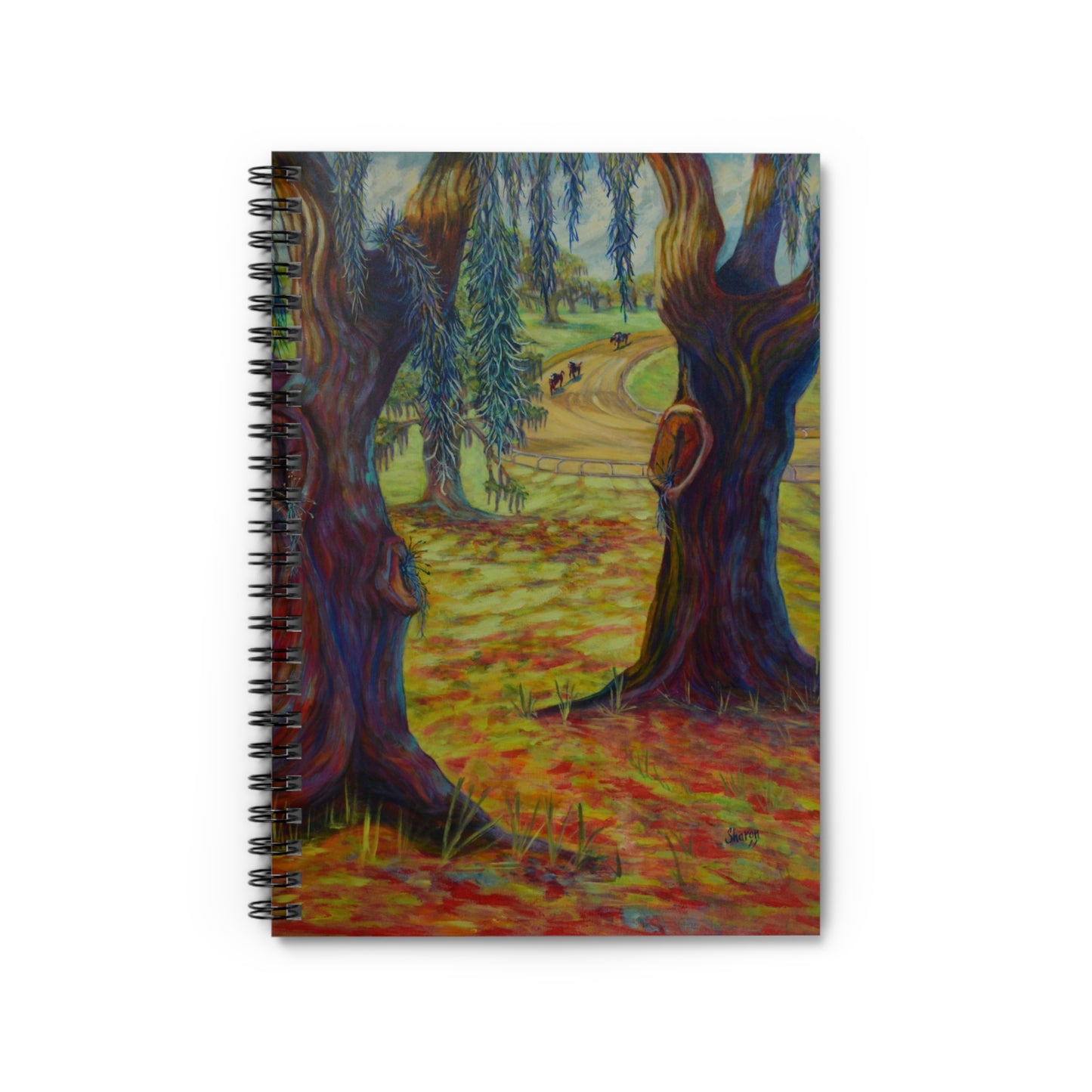 Nature-Themed Spiral Notebook for Journaling, Art Projects, Gifts, School Use, Eco-Friendly Design