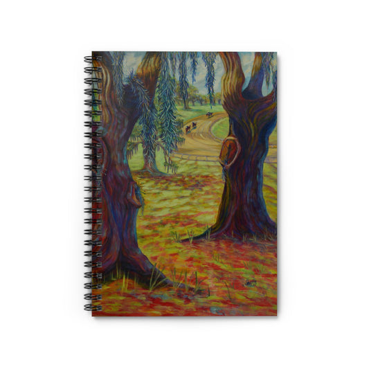Nature-Themed Spiral Notebook for Journaling, Art Projects, Gifts, School Use, Eco-Friendly Design